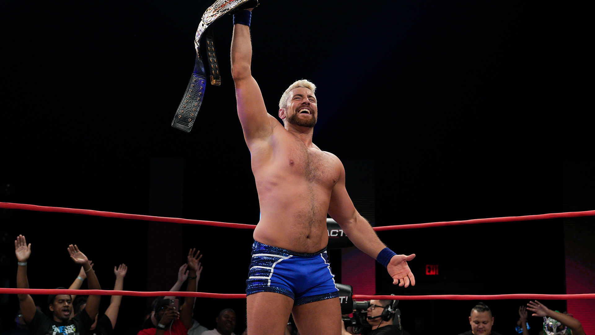 Joe Hendry wins the Impact digital media championship